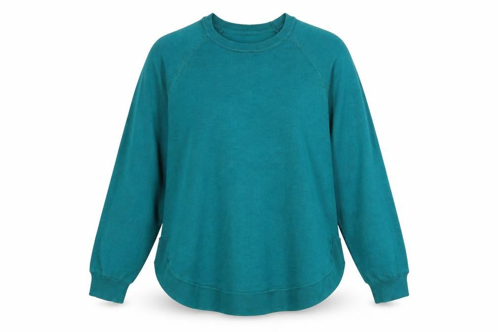 Womens UK Size M Gallery Green Pullover Jumper