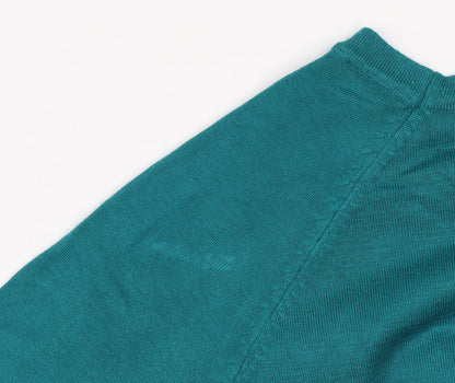 Gallery Women's Green Crew Neck Pullover Jumper UK M