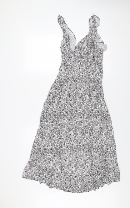 Womens UK Size M Review Fit & Flare Dress
