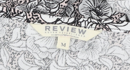 Womens UK Size M Review Fit & Flare Dress