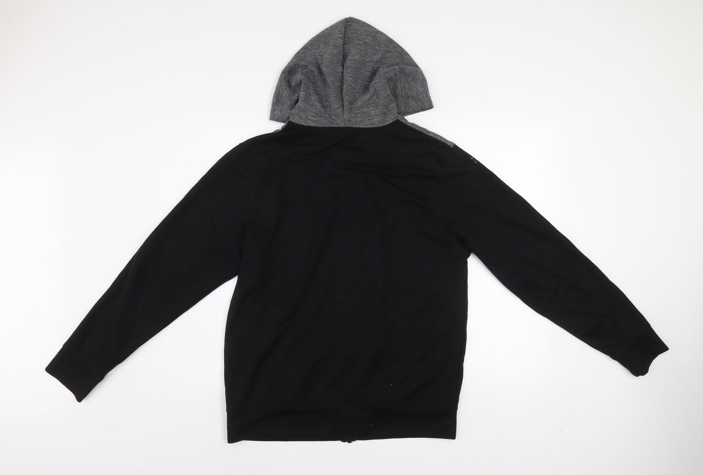 Mens UK Size L JACK & JONES Black Gym & Training Casual Walking Jacket