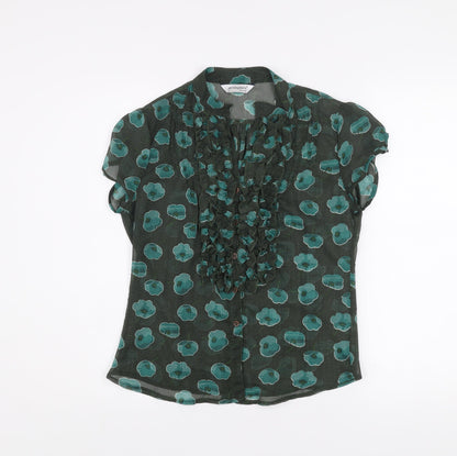 Womens UK Size 12 Atmosphere Green Camisole Blouse