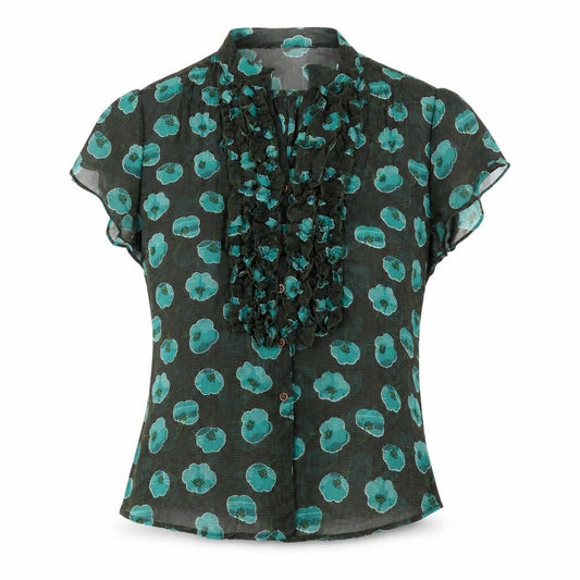 Womens UK Size 12 Atmosphere Green Camisole Blouse