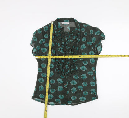 Womens UK Size 12 Atmosphere Green Camisole Blouse