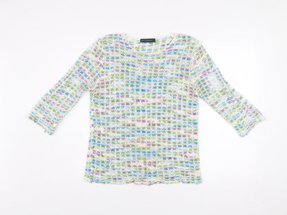 Womens UK Size S Just Elegance Multicoloured Pullover Jumper