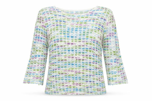 Womens UK Size S Just Elegance Multicoloured Pullover Jumper
