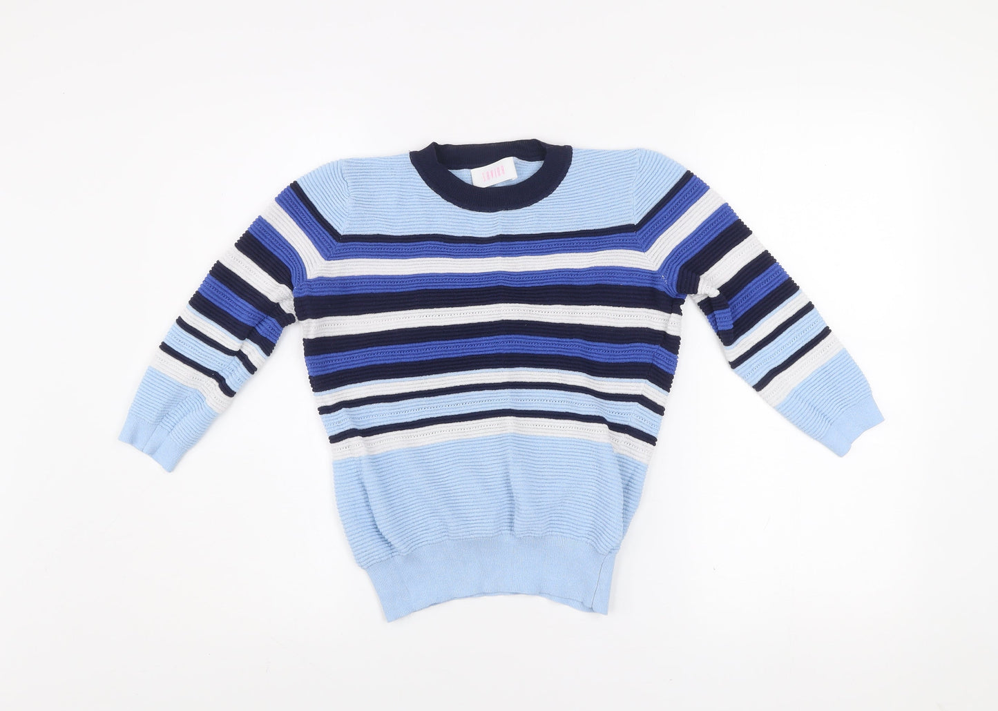 Womens UK Size 12 Savida Blue Pullover Jumper