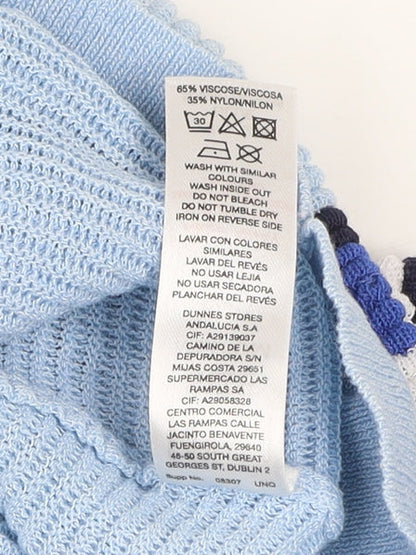 Womens UK Size 12 Savida Blue Pullover Jumper