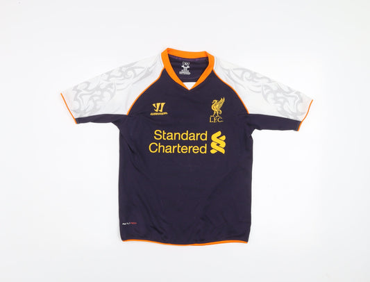 Warrior Boys Black LFC Football Jersey Shirt Size 146 Athletic Fit