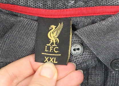 Mens UK Size 2XL LFC Cotton Blend Polo Shirt