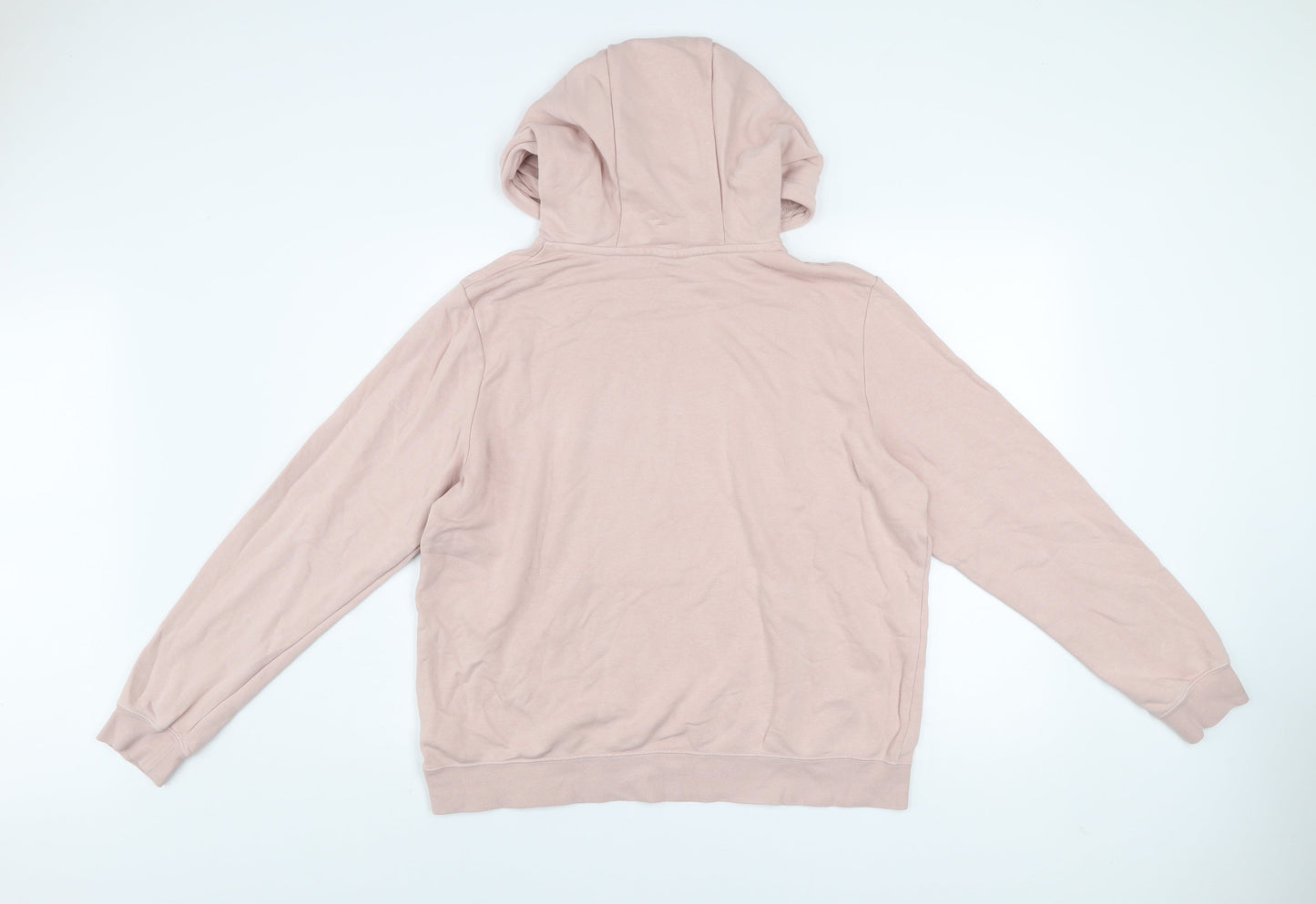 Nike Women’s Pink Pullover Hoodie Cotton Blend Size L