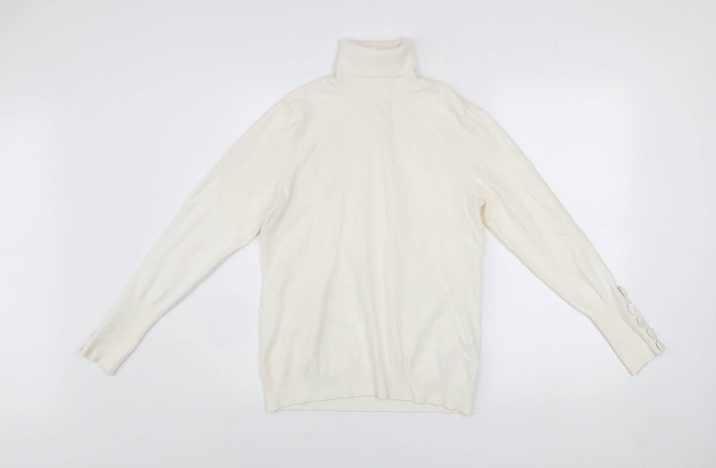 Womens UK Size 12 Savida Ivory Pullover Jumper