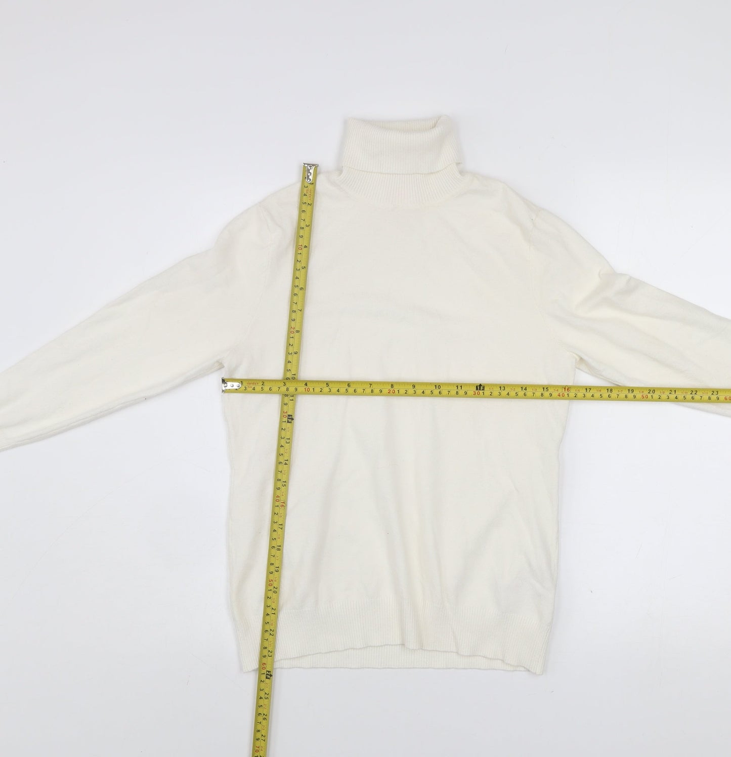 Womens UK Size 12 Savida Ivory Pullover Jumper