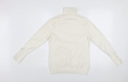 Womens UK Size 12 Savida Ivory Pullover Jumper