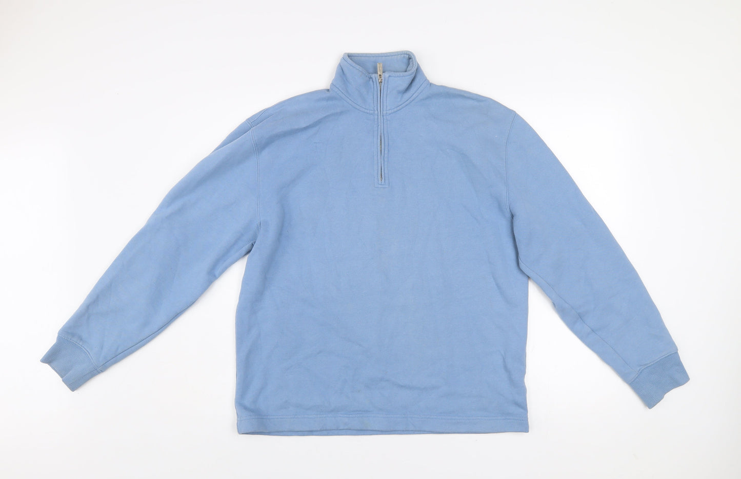 Mens UK Size S Topman Blue Pullover Sweatshirt