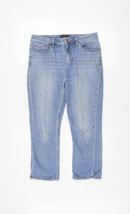 F&F Women’s Blue Straight Leg Jeans Size 10 Regular Denim