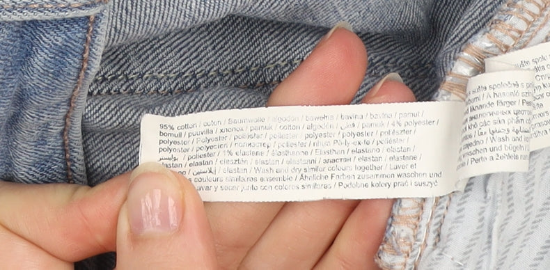 F&F Women’s Blue Straight Leg Jeans Size 10 Regular Denim