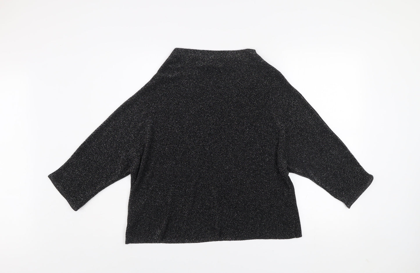 Womens UK Size 12 NEXT Black Pullover Jumper