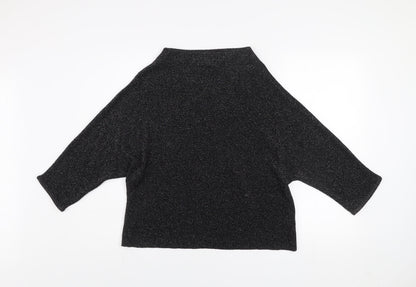 Womens UK Size 12 NEXT Black Pullover Jumper