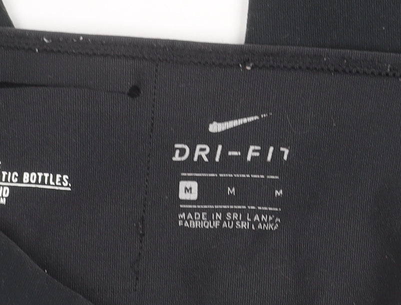 Nike Women’s Black Dri-FIT Slim Fit Activewear Leggings Size M