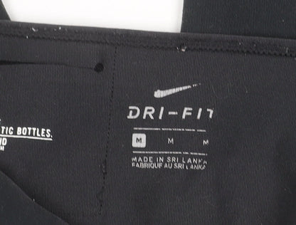 Nike Women’s Black Dri-FIT Slim Fit Activewear Leggings Size M