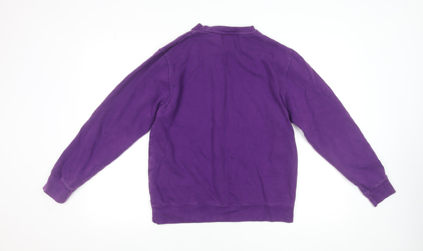 Womens UK Size 8-10 Looney Tunes Purple Pullover Sweatshirt