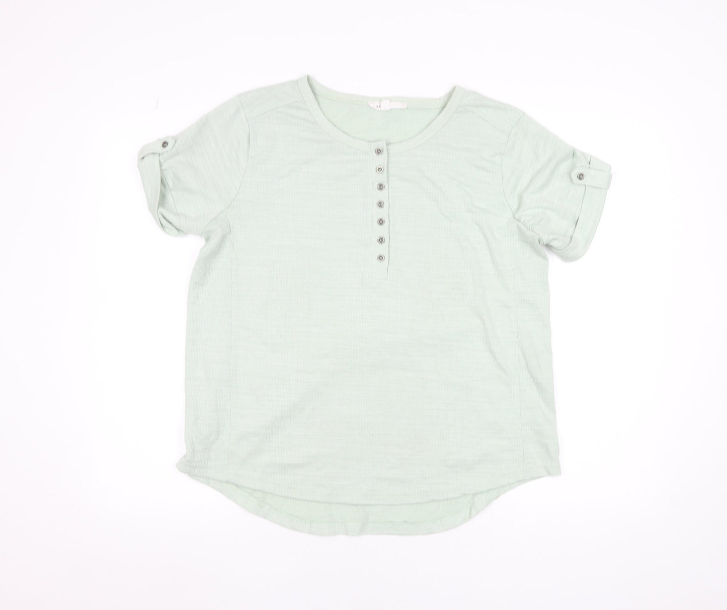 Mens UK Size L Jane + Delancey Green  T-Shirt