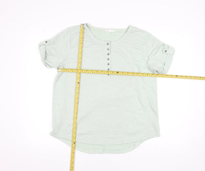 Mens UK Size L Jane + Delancey Green  T-Shirt