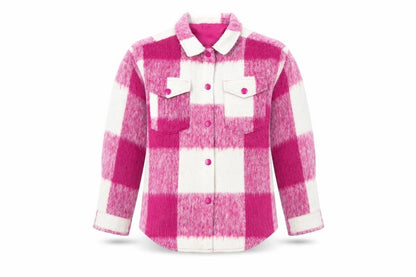 Girls UK Size 7-8 Years Dunnes Stores Pink Shirt Jacket