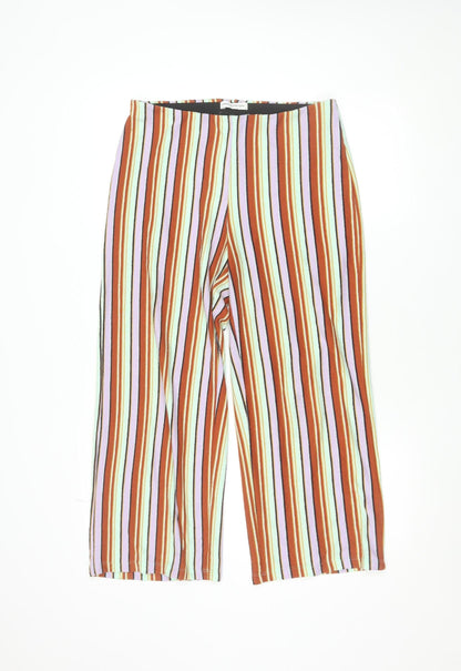 Womens UK Size M Urban Outfitters Regular Fit Casual Travel Multicoloured Trouse