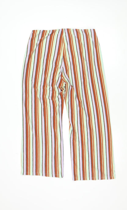 Womens UK Size M Urban Outfitters Regular Fit Casual Travel Multicoloured Trouse