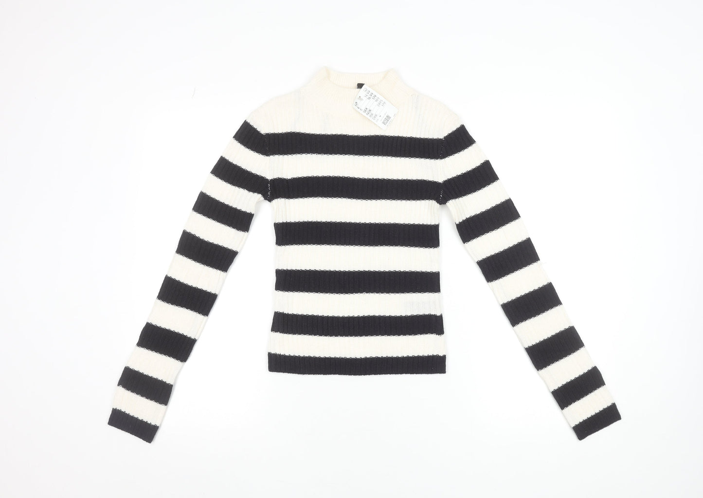 Womens UK Size 12 H&M Multicoloured Pullover Jumper