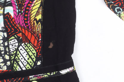 Womens UK Size S Pauporté Multicoloured Cropped Button-Up