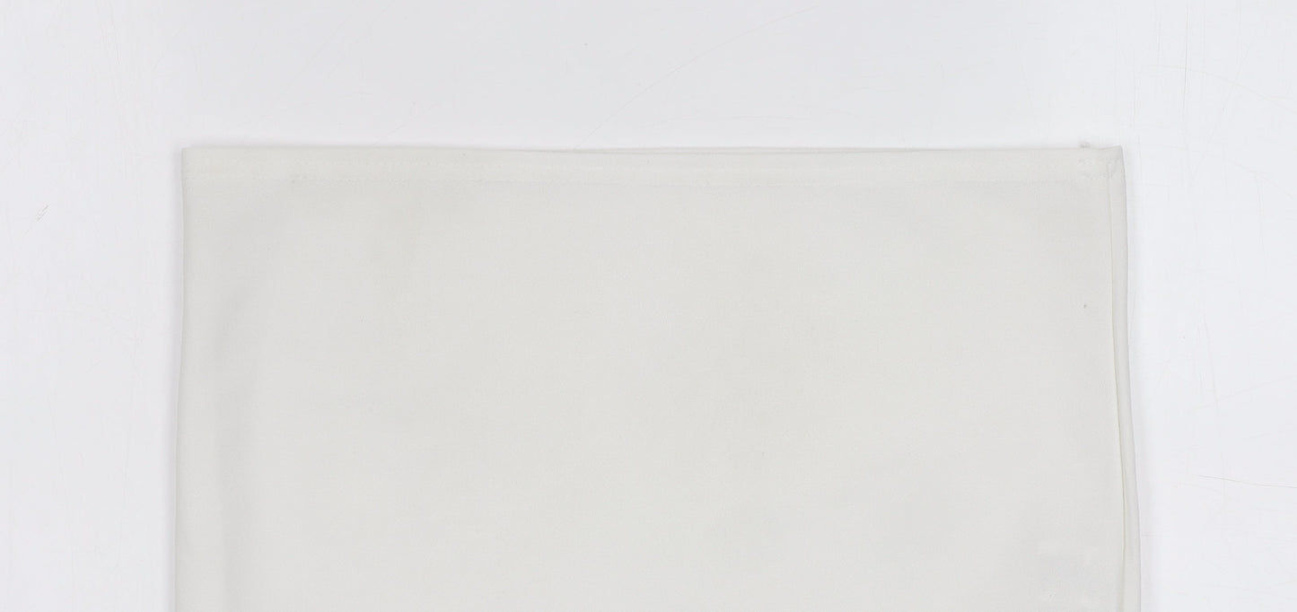 PrettyLittleThing Women White UK 12 Bodycon Mini Dress Polyester Blend