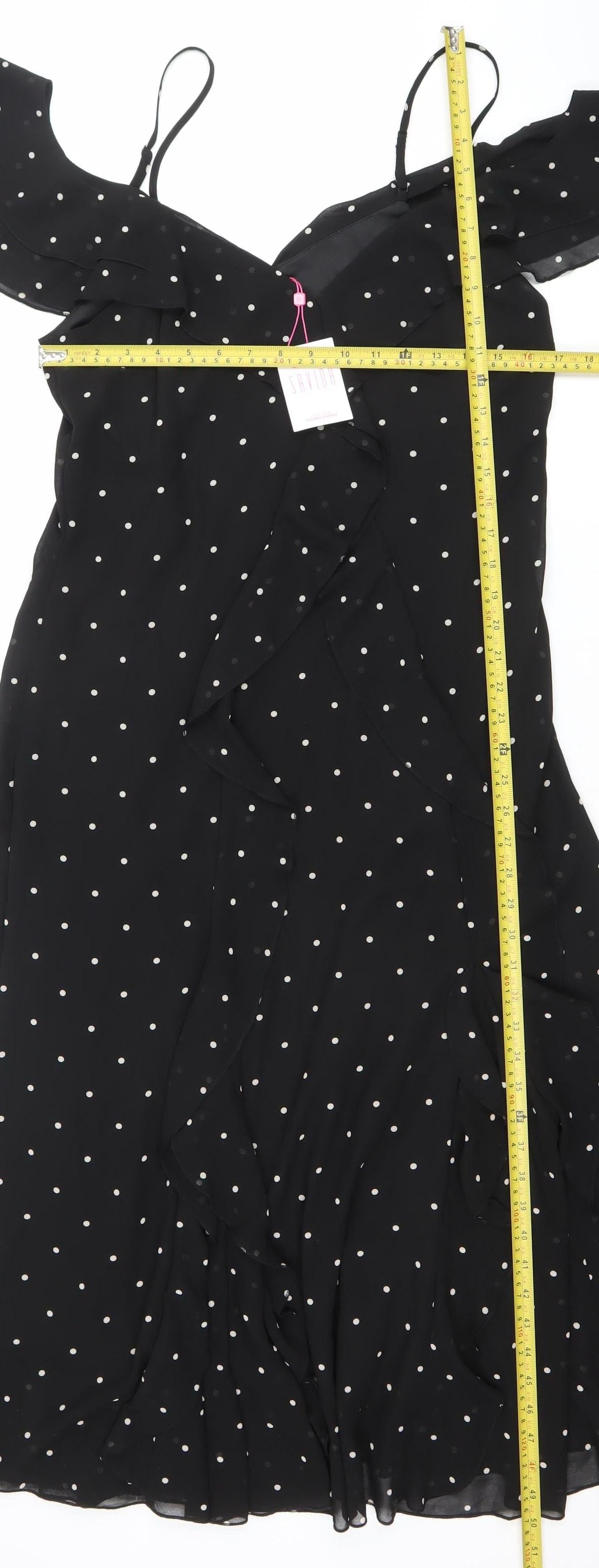 Womens UK Size 14 Saviior Wrap Dress
