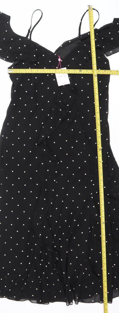Womens UK Size 14 Saviior Wrap Dress