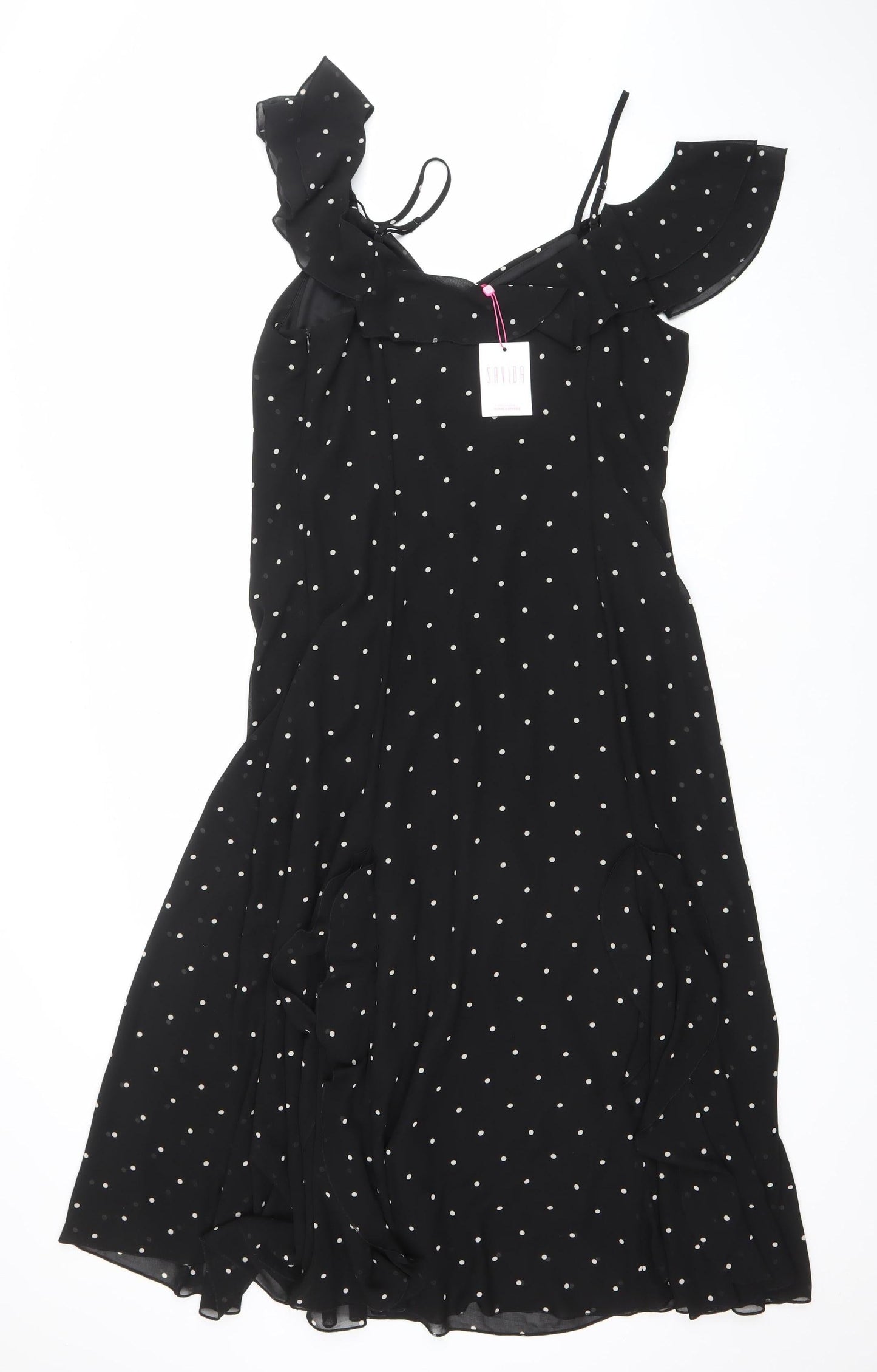 Womens UK Size 14 Saviior Wrap Dress