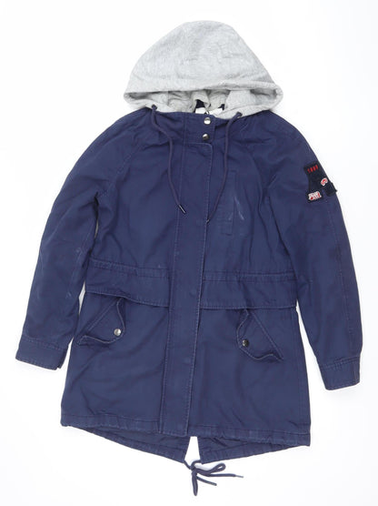 Womens UK Size S Semir Blue Parka Coat