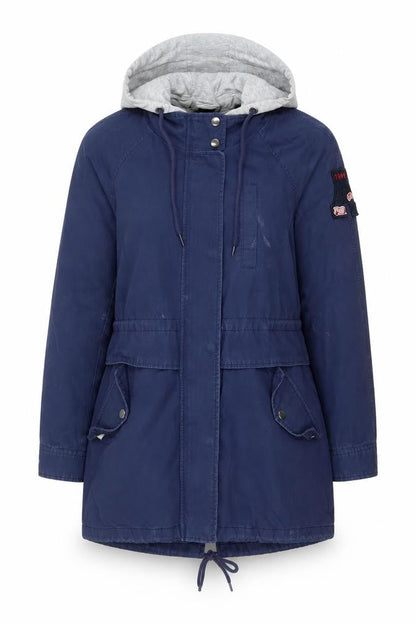 Womens UK Size S Semir Blue Parka Coat