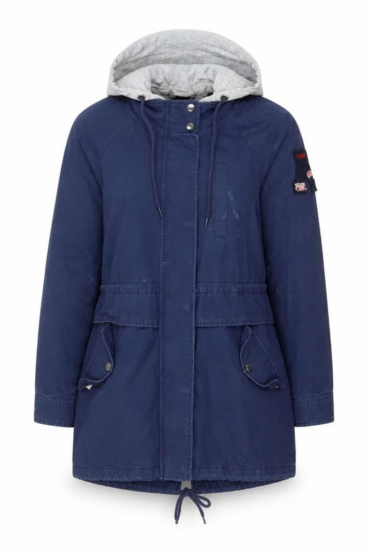 Womens UK Size S Semir Blue Parka Coat