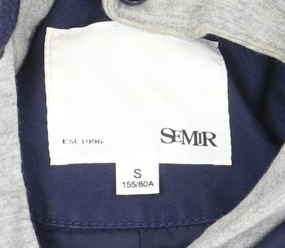 Womens UK Size S Semir Blue Parka Coat