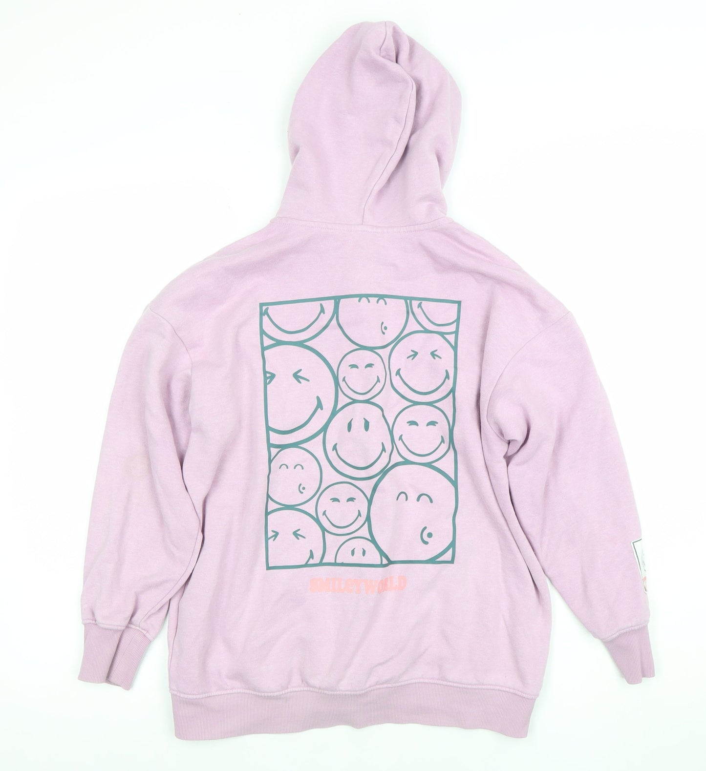 Girls UK Size 8-10 Years H&M Pink Full Zip Hoodie