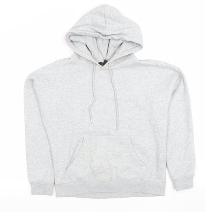Womens UK Size 8 New Look Grey Pullover Hoodie