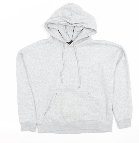 Womens UK Size 8 New Look Grey Pullover Hoodie