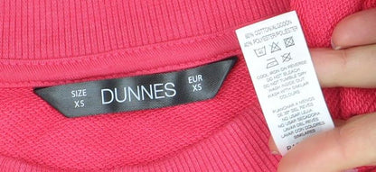 Dunnes Women Pink XS Pullover Sweatshirt California LA Graphic Print