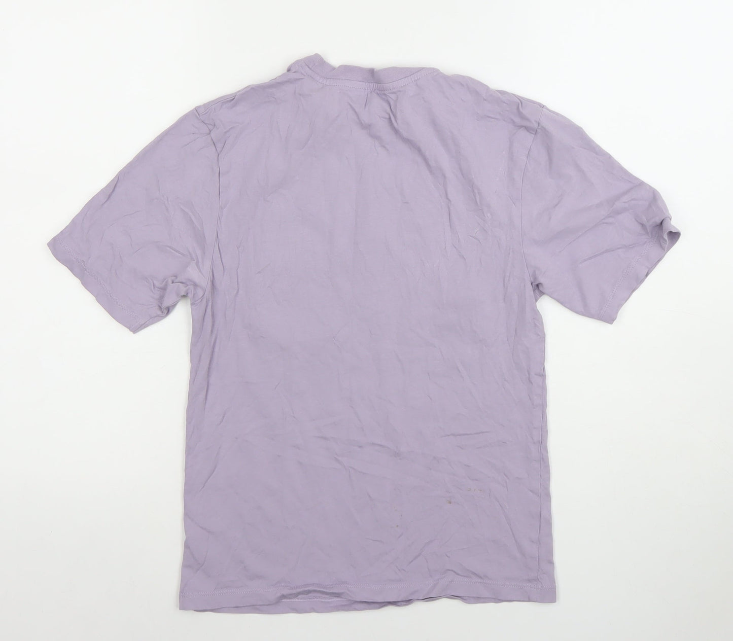 George Boys Purple Gamer Graphic T-Shirt 9-10 Years Short Sleeve Cotton