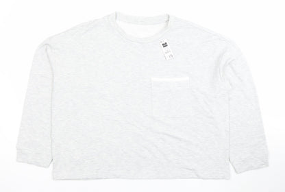 Womens UK Size 16 Dunnes Stores Grey Basic T-Shirt
