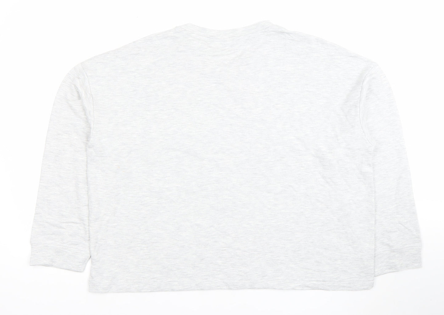 Womens UK Size 16 Dunnes Stores Grey Basic T-Shirt