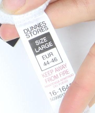 Womens UK Size 16 Dunnes Stores Grey Basic T-Shirt