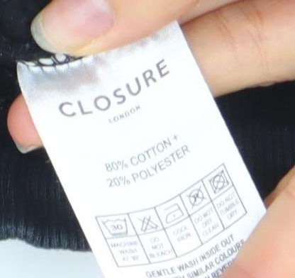 Mens UK Size M Closure London Black Pullover